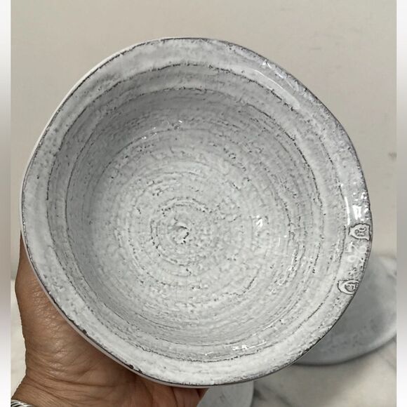 Anthropologie Set Of 3 Galestro Fatto A Mano Light Gray Cereal
Bowls Italy NEW - Picture 9 of 9